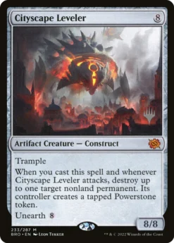 Wizards Of The Coast Cityscape Leveler (PBRO-233P) - The Brothers' War Promos Foil