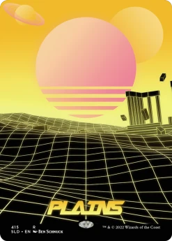 Wizards Of The Coast Plains - Secret Lair Drop (Borderless) Foil