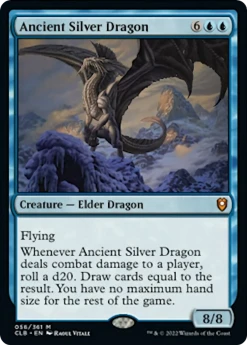 Wizards Of The Coast Ancient Silver Dragon