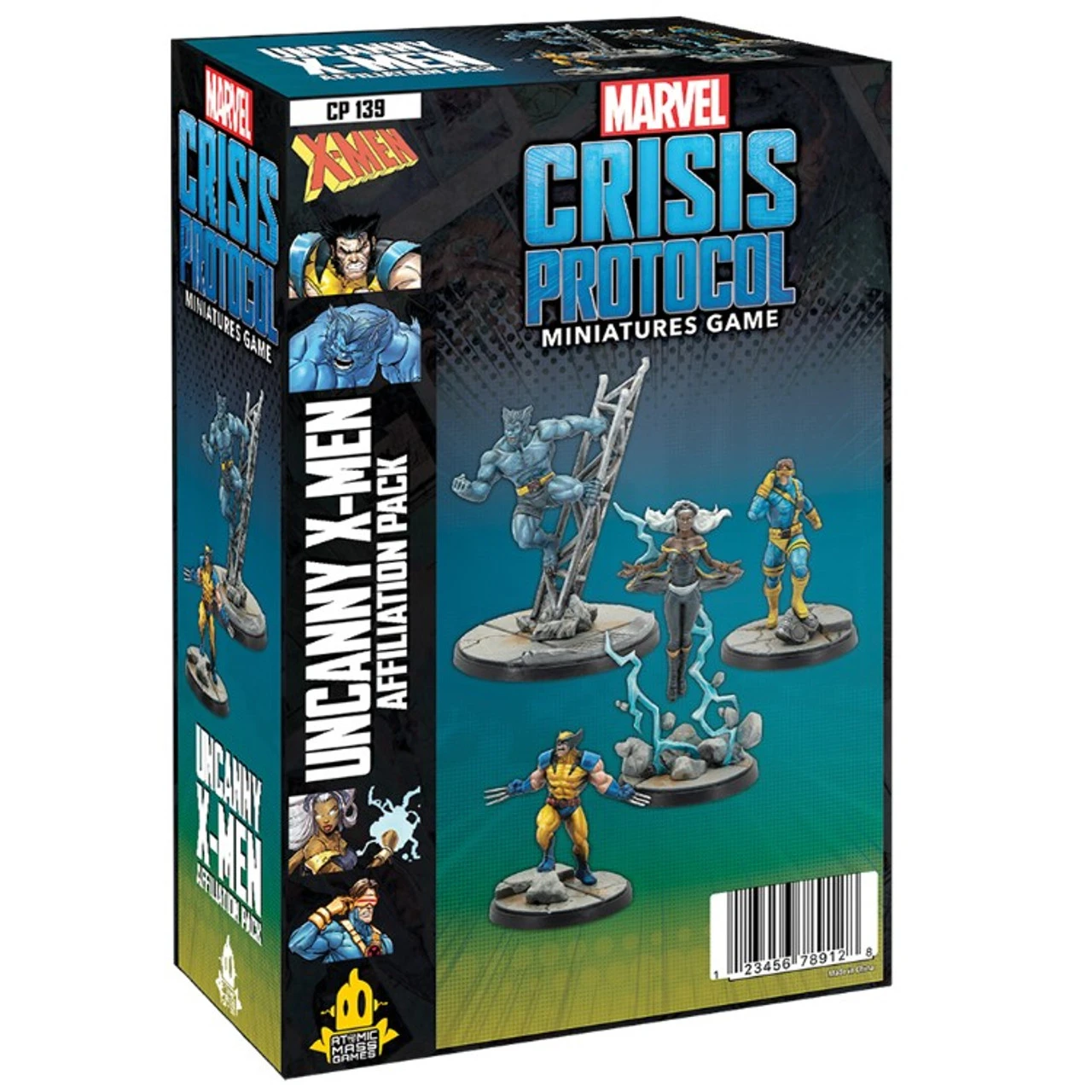Atomic Mass Games Marvel Crisis Protocol: Uncanny X-Men - Affiliation Pack 1 Atomic Mass Games Marvel Crisis Protocol: Uncanny X-Men - Affiliation Pack