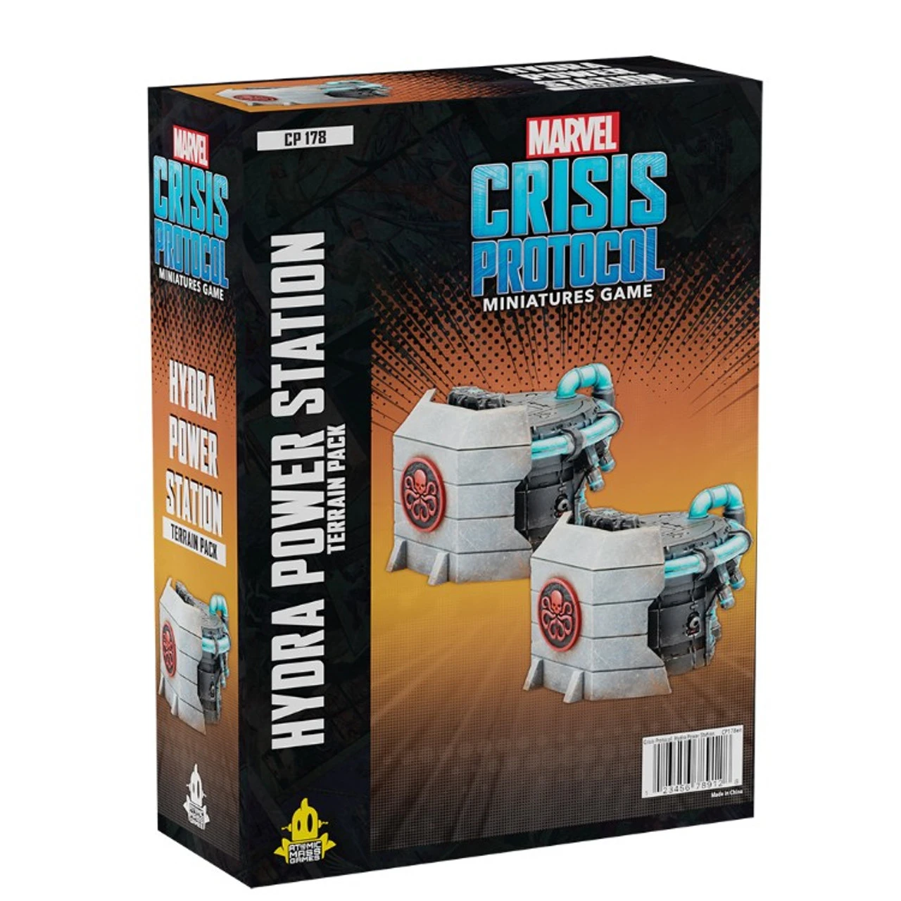 Atomic Mass Games Marvel Crisis Protocol: Hydra Power Station - Terrain Pack 1 Atomic Mass Games Marvel Crisis Protocol: Hydra Power Station - Terrain Pack