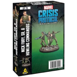 Atomic Mass Games Marvel Crisis Protocol: Nick Fury, Sr. & Howling Commandos