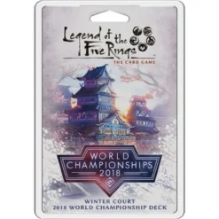 Fantasy Flight Games Legend Of The Five Rings LCG: Winter Court 2018 World Championship Deck