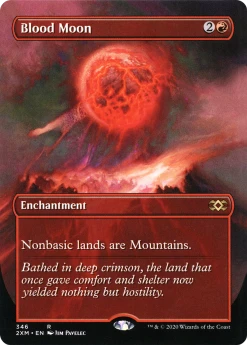 Wizards Of The Coast Blood Moon - Double Masters (Borderless)