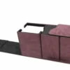Ultra Pro Deck Box: Suede Collection - Alcove Vault (Ruby)