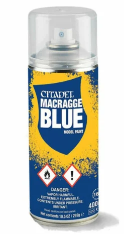 Games Workshop Citadel Paint: Macragge Blue Spray