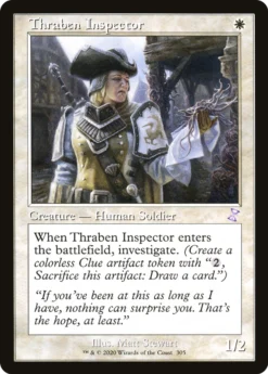Wizards Of The Coast Thraben Inspector (TSR-305) - Time Spiral Remastered Foil