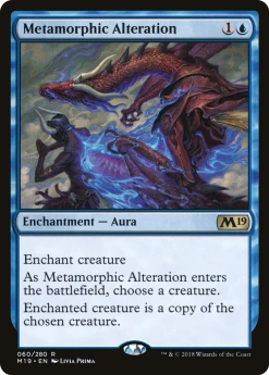 Wizards Of The Coast Metamorphic Alteration (M19-060) - Core Set 2019 Foil