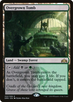 Wizards Of The Coast Overgrown Tomb (GRN-253) - Guilds Of Ravnica