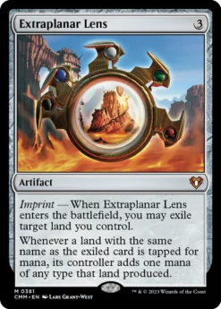 Wizards Of The Coast Extraplanar Lens (CMM-381) - Commander Masters Foil
