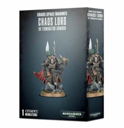 Games Workshop Warhammer 40K: Chaos Space Marines - Chaos Lord In Terminator Armour