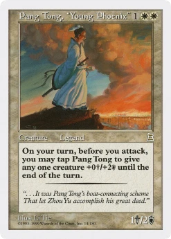 Wizards Of The Coast Pang Tong, "Young Phoenix" (PTK-014) - Portal Three Kingdoms