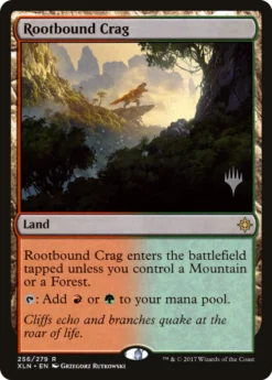 Wizards Of The Coast Rootbound Crag (PXLN-256P) - Ixalan Promos Foil