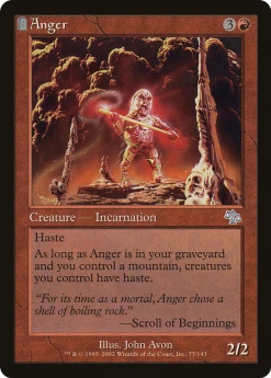 Wizards Of The Coast Anger (JUD-077) - Judgment: (tombstone) Foil