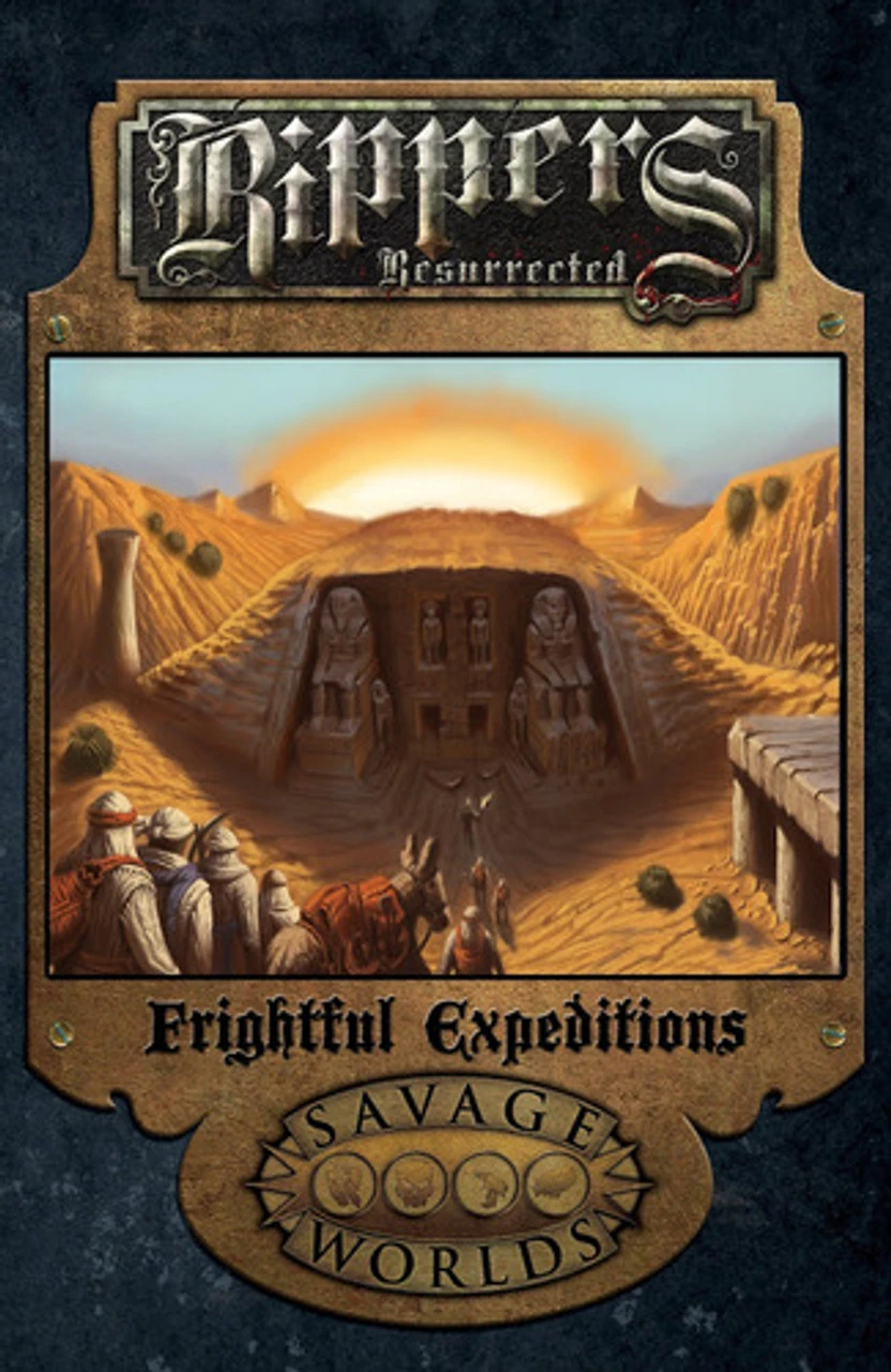 Savage Worlds RPG: Rippers Resurrected - Frightful Expeditions (Softcover) 1 Savage Worlds RPG: Rippers Resurrected - Frightful Expeditions (Softcover)