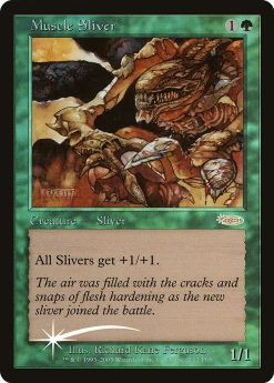 Wizards Of The Coast Muscle Sliver (F03-002) - Friday Night Magic 2003 Foil