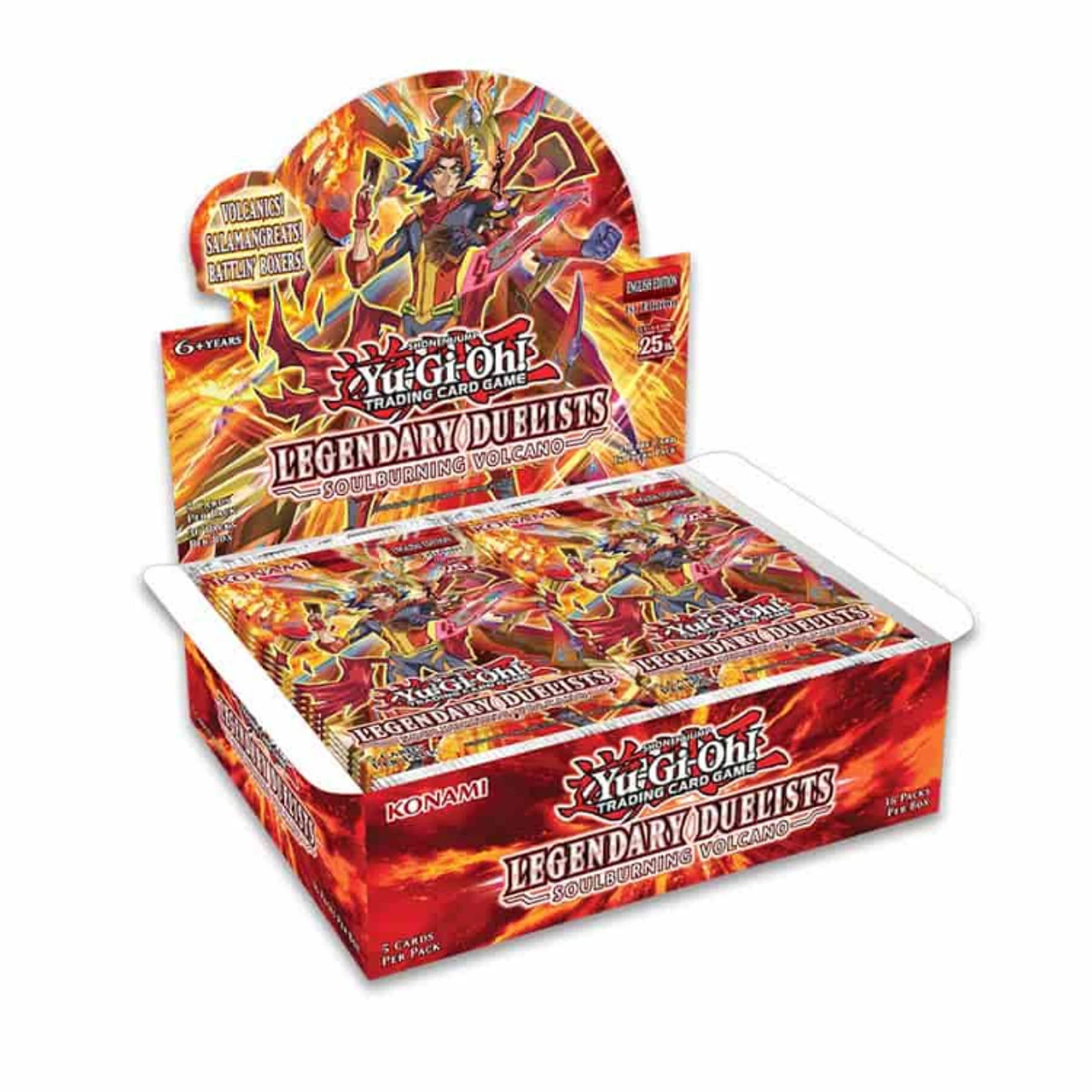 Konami Yu-Gi-Oh!: Legendary Duelists - Soulburning Volcano Booster Box 1st Edition (On Sale) 1 Konami Yu-Gi-Oh!: Legendary Duelists - Soulburning Volcano Booster Box 1st Edition (On Sale)