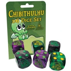 Steve Jackson Games Chibithulhu D6 Dice Set (6)