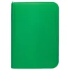 Ultra Pro Binder: Green - Vivid, Zippered (4-Pocket)