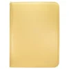 Ultra Pro Binder: Yellow - Vivid, Zippered (9-Pocket)