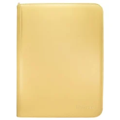 Ultra Pro Binder: Yellow - Vivid, Zippered (9-Pocket)