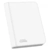 Ultimate Guard: White Xenoskin Zipfolio 160 (4-Pocket)